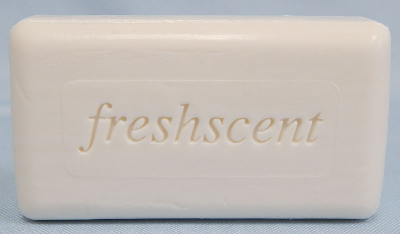 Freshscent bar soap unwrapped